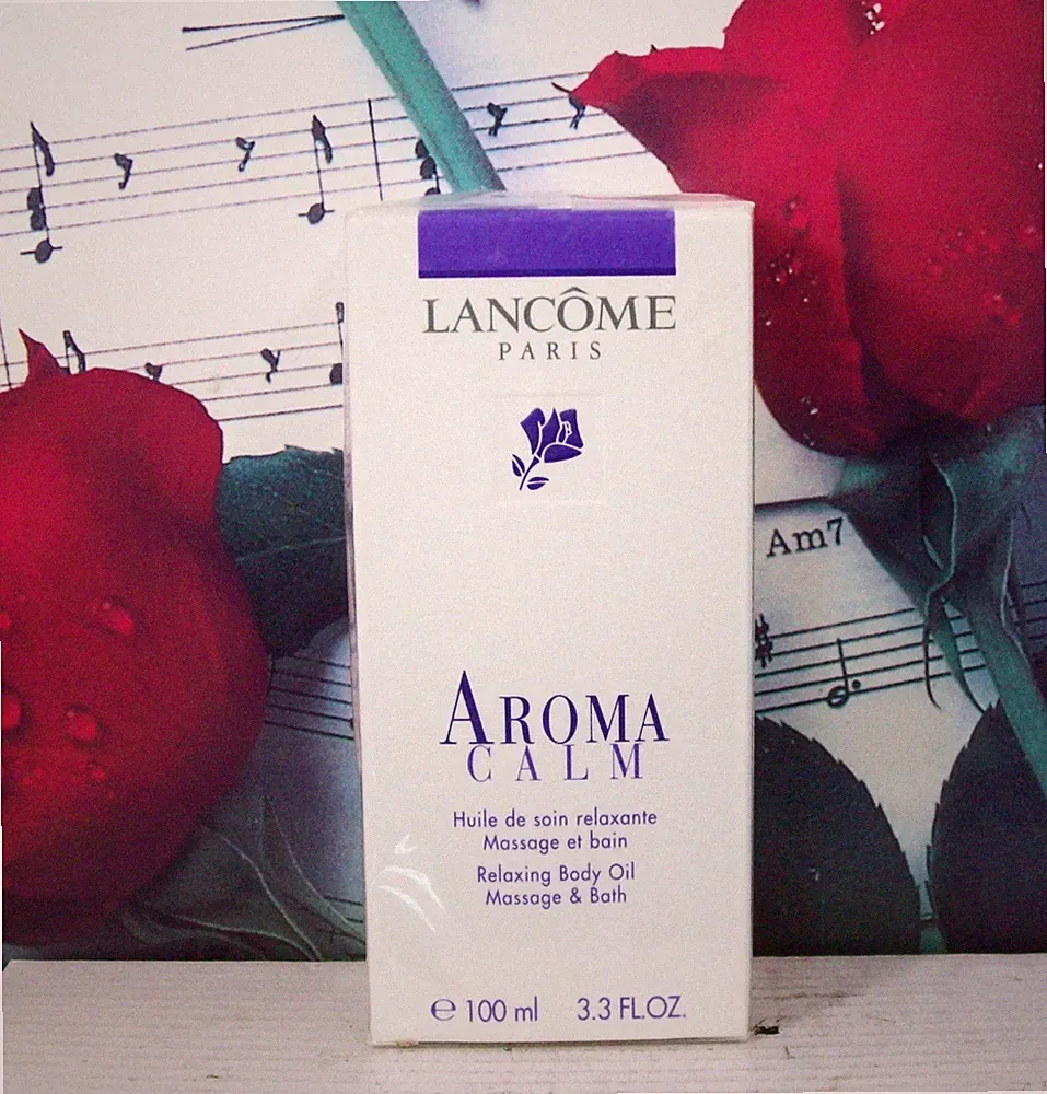 Aroma Calm Relaxing Body Oil Message & Bath 3.3 fl. oz. By Lancome