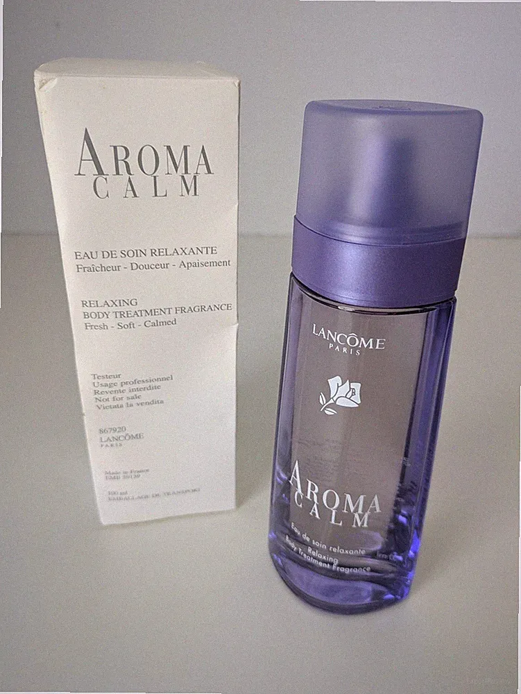 Lancome Aroma Calm Relaxing Body Treatment Fragrance New 3.3 fl oz 100ml Rare
