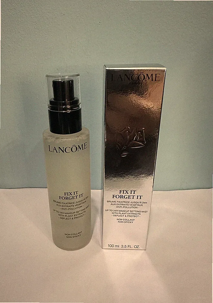 LANCOME FIX IT FORGET IT MAKEUP SETTING MIST SPRAY 3.5 OZ / 100 ML BOTTLE NIB