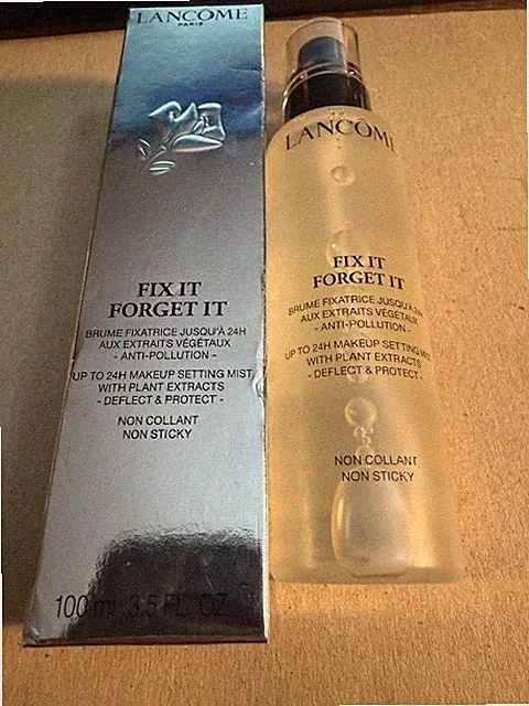 LANCOME FIX IT FORGET IT Up To 24H Makeup Setting Mist 3.5 fl oz MIB Free Ship