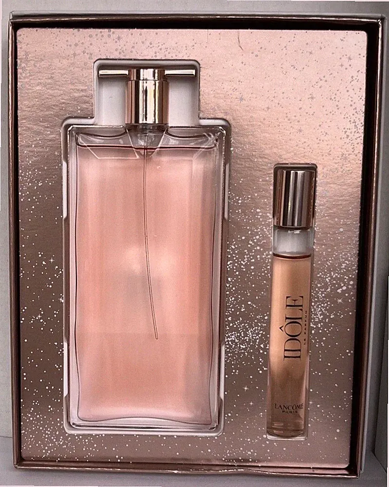 Lancome Idole Le Parfum Gift Set EDP Spray 1.7 oz+ Rollerball 0.34 oz New In Box