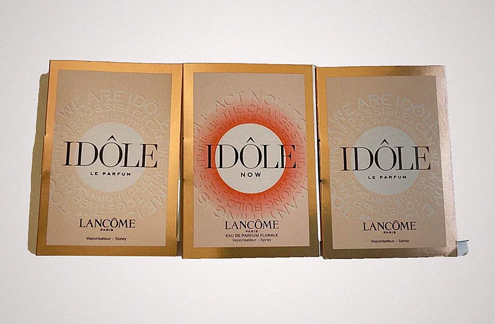 Lancome Idole Lot Eau De Parfum Perfume Fragrance Sample Spray Vials 1.2ml .04oz