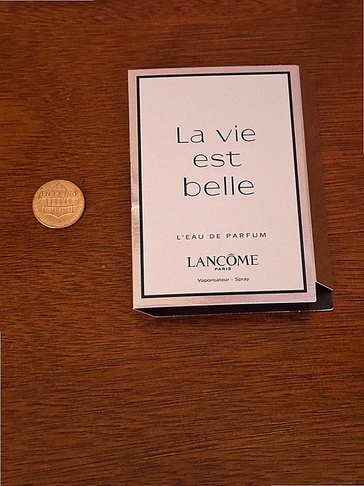 lancome la vie est belle travel spray perfume new