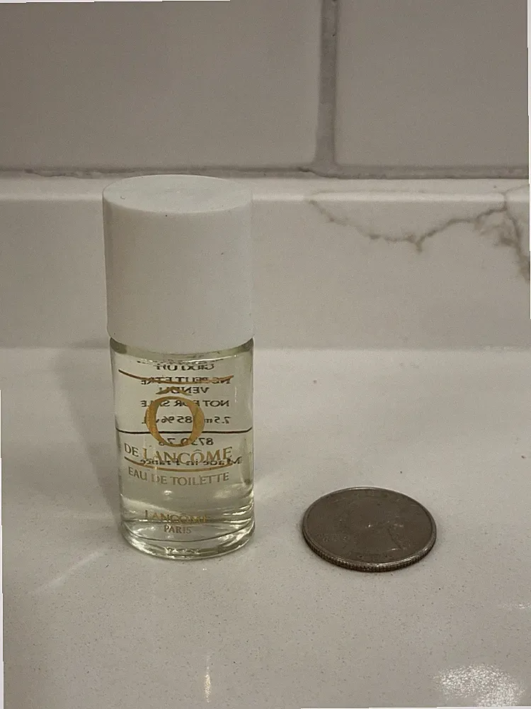 Mini Vintage Lancome O de Lancome Eau de Toilette Splash Perfume .25 oz/7.5 ml